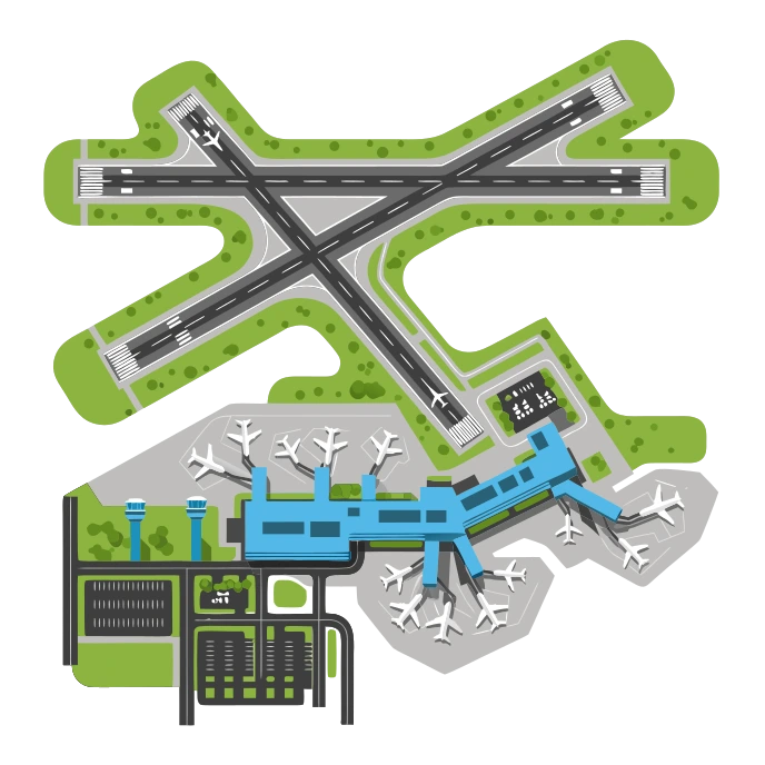 Guess the airport browser game